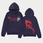 MF DOOM Hoodie with Front & Back Graffiti Prints