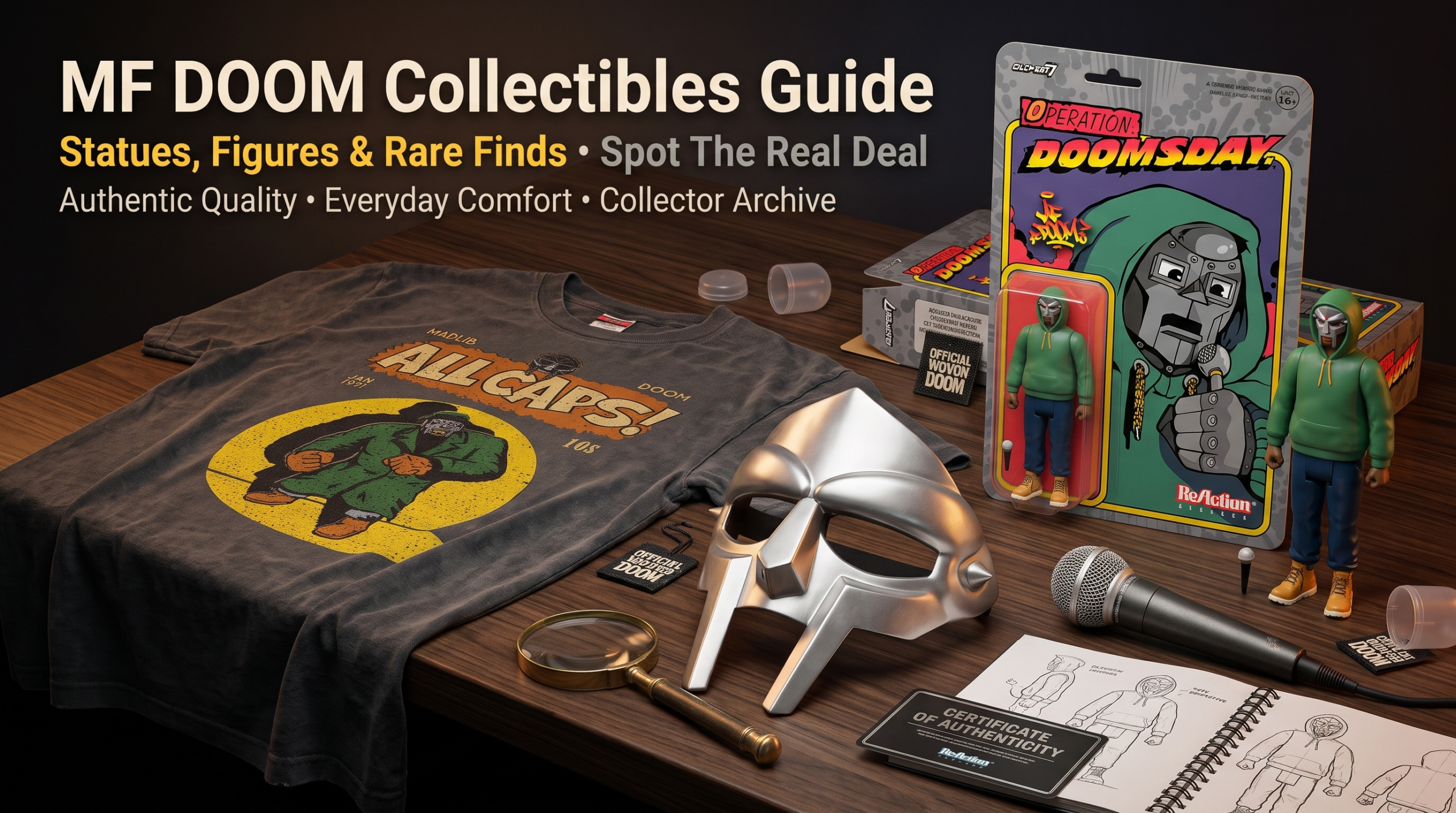MF DOOM Collectibles